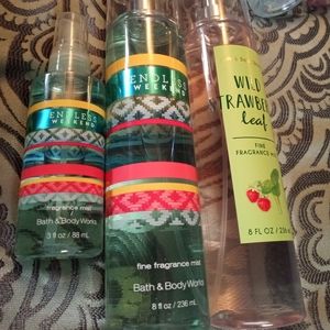 Bath and body perfumes